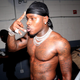 DaBaby is seen backstage during Hot 97 Summer Jam 2021 at Met Life Stadium on August 22, 2021 in East Rutherford, New Jersey.